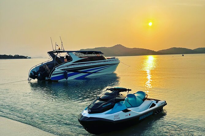 2.5 hours Pig Island-Virgin Islands & Snorkeling Jet Ski Safari - How the Guides Ride When Seas Turn Choppy