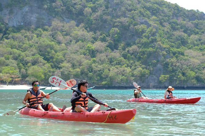 Ang Thong National Marine Park Tour by Big Boat from Koh Samui - Ko Mae Ko and the Emerald Lake: photos, tides, and what to do if you can’t swim