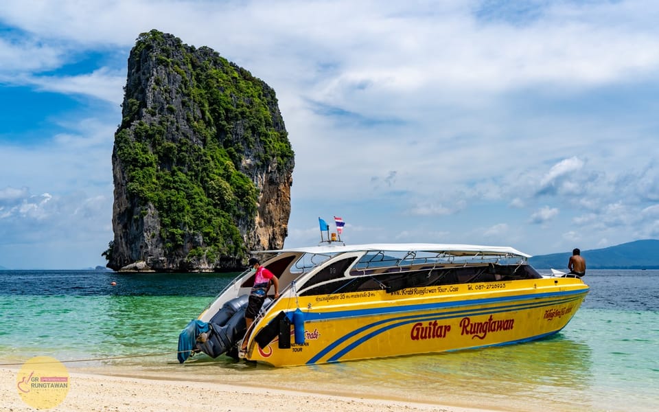 Ao Nang: 4 Islands Day Tour by Speedboat or Longtail Boat - Phra Nang Cave shrine and Ao Nang beach time
