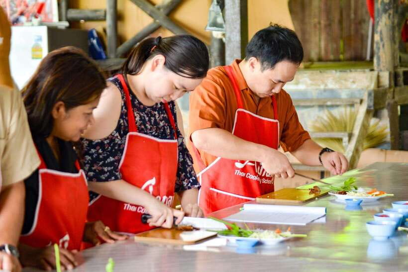 Ao Nang: Half-Day Thai Cooking Class Krabi Province - Eating What You Made: Portions, Tastes, and Take-Home Wins