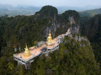 Ao Nang: Hot Spring, Emerald Pool & Tiger Cave Temple Tour - Emerald Pool rainforest trail and swim refresh