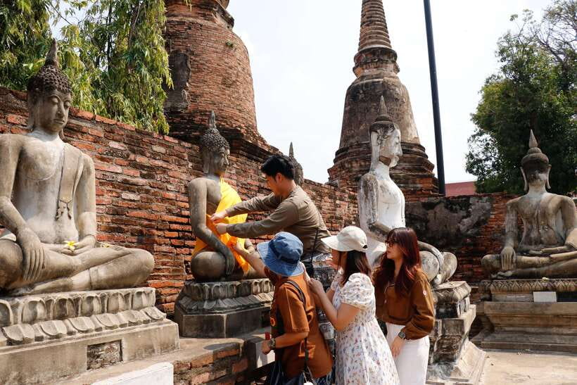 Ayutthaya One Day: Famous Temples & Bang Pa-In Palace Tour - Wat Yai Chai Mongkhon: Ayutthaya’s Big Temple Layout
