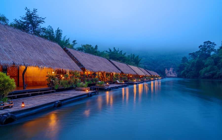 Bangkok: 2-Day River Kwai Trip with Floating Hotel and Meals - River Kwai Jungle Rafts: bamboo floating hotel reality (and why it works)