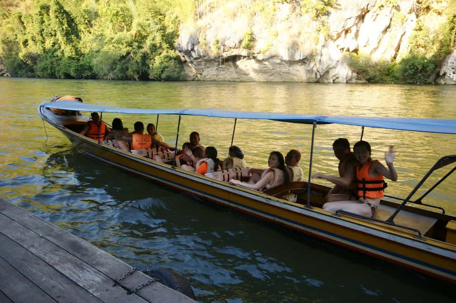 Bangkok: 2-Day River Kwai Trip with Floating Hotel and Meals - The Death Railway train ride: historic track, real limits on photos