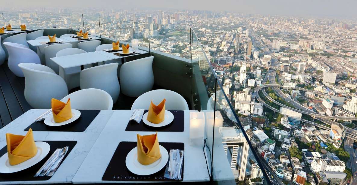 Bangkok: Baiyoke Observation Deck Ticket with Buffet Meal - Buffet on your floor plan: seafood, international options, and fruit choices