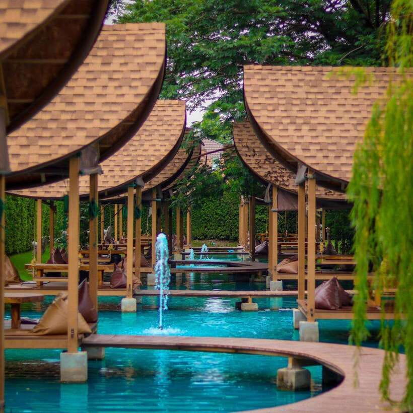 Bangkok: Bubble in the Forest Cafe Food Packages - Service and Mood: Friendly Staff, Romantic Energy, and Live Music