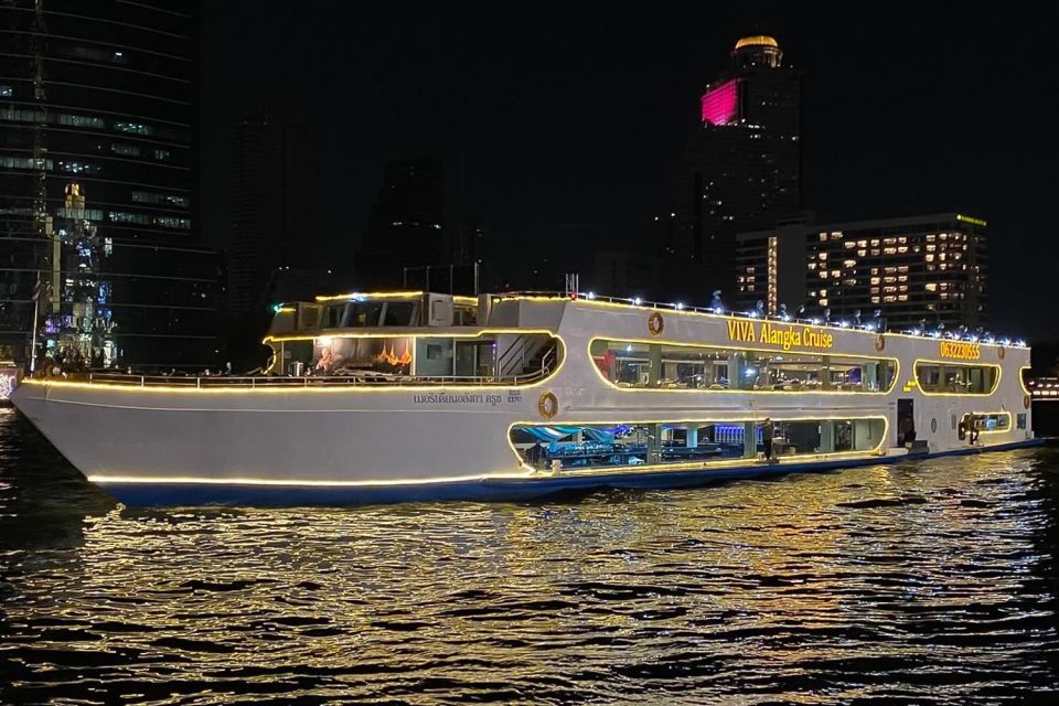 Bangkok: Chao Phraya Buffet Dinner Viva Alangka Cruise - Dinner on the Viva Alangka: What You Get for About $31