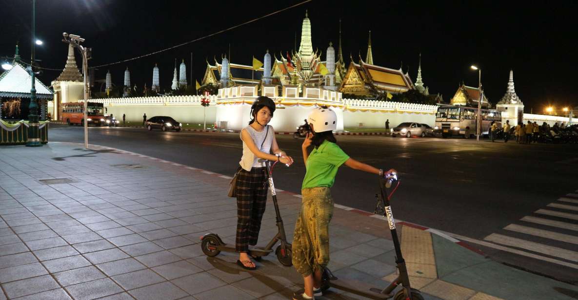 Bangkok: E-Scooter Night Tour with Local Street Food - Key things I think you should know