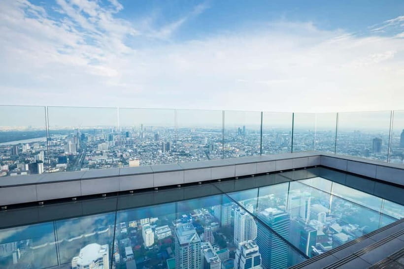 Bangkok: Mahanakhon Skywalk Sunset Ticket with Photo - The 74th-floor indoor deck: your first Bangkok “wow” moment