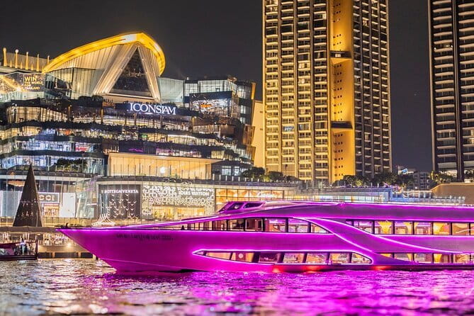 Bangkok Opulence Chao Phraya River Dinner Cruise from ICONSIAM - The 2-hour experience: slow sailing, fast impressions