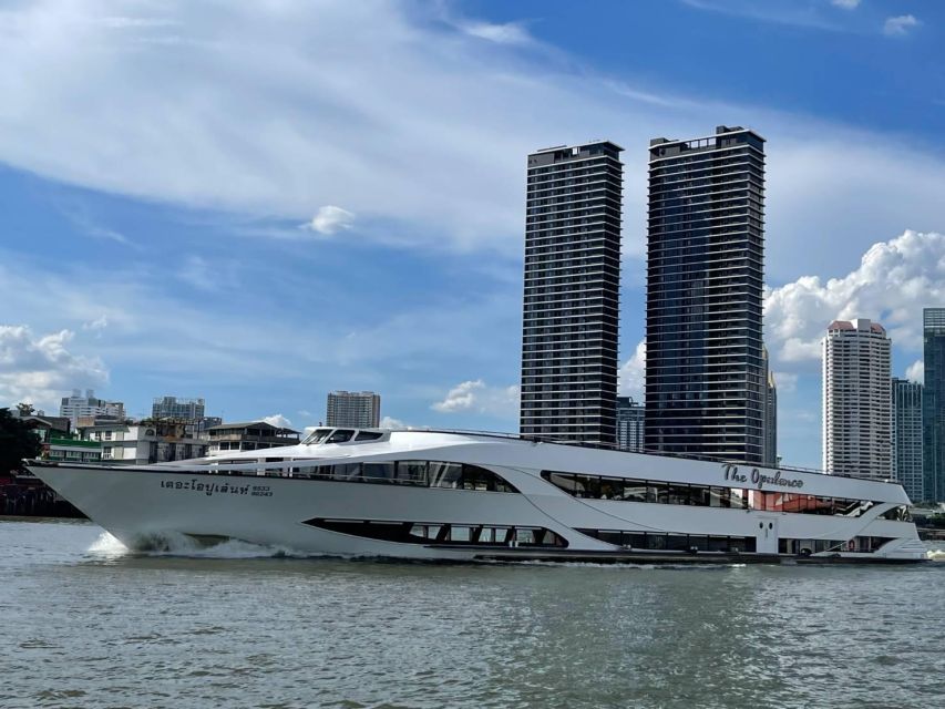 Bangkok: Opulence Luxury Chao Phraya Dinner Cruise - Dinner on board: what the buffet actually feels like