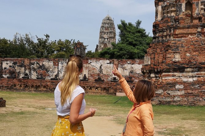 Bangkok: Private Ayutthaya and Bang Pa-In Summer Palace Tour - Wat Yai Chaimongkhon (Wat Yai Chaya Mongkol): river-side ruins and strong photo energy