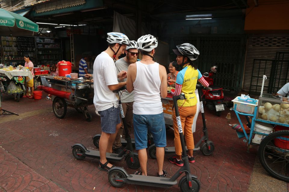 Bangkok: Riverside E-Scooter Adventure with StreetFood Snack - Thonburi narrow alleys: why the scooter route matters more than the destination