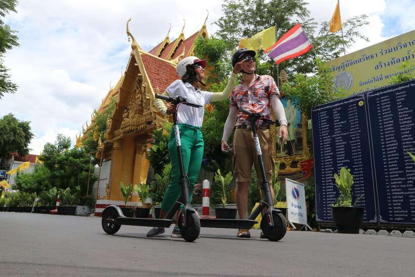 Bangkok: Riverside E-Scooter Adventure with StreetFood Snack - The riding setup: scooter demo, safety vibe, and what to expect on busy streets
