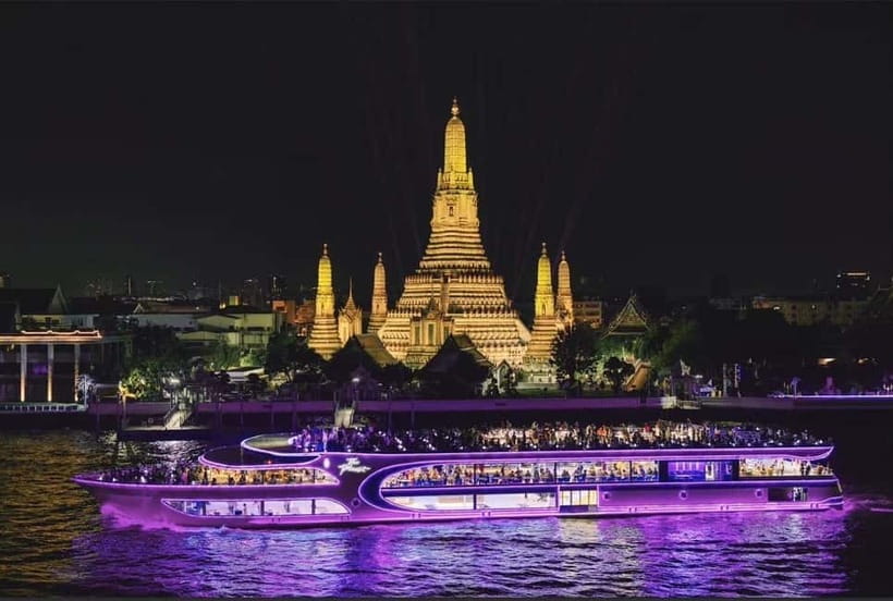 Bangkok: The Planet Dinner Cruise - Asiatique meeting point: the one place to get right