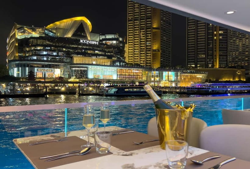 Bangkok: The Planet Dinner Cruise - Dinner buffet: tasty range, but move smart