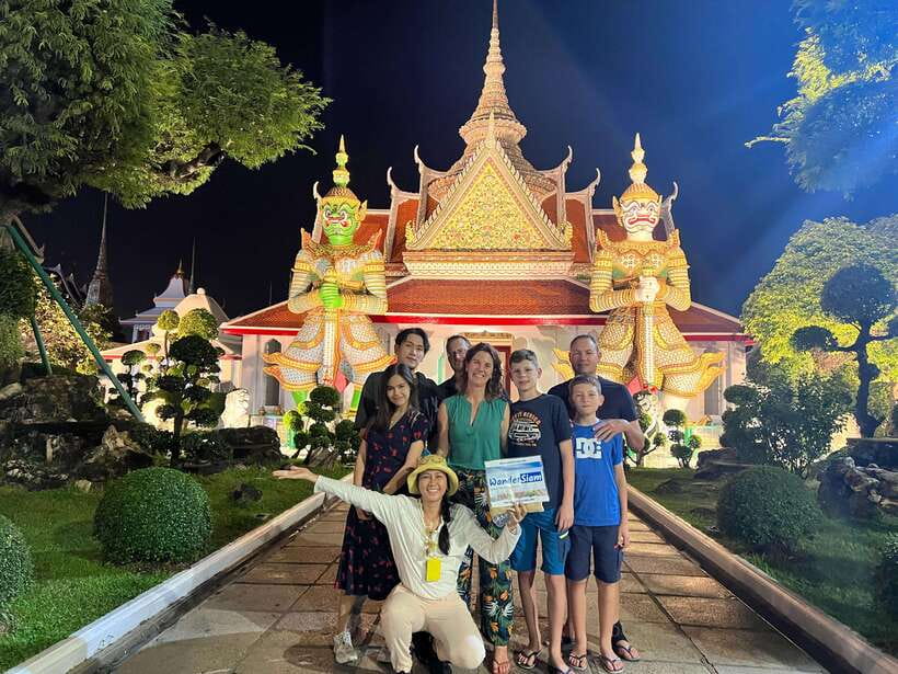 Bangkok Tuk-Tuk by Night with Chinatown Street Food Meal - Grand Palace Area and Giant Swing: How to Use the Short Stops