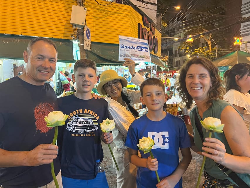 Bangkok Tuk-Tuk by Night with Chinatown Street Food Meal - Pak Khlong Talat Flower Market: The Lotus Lesson