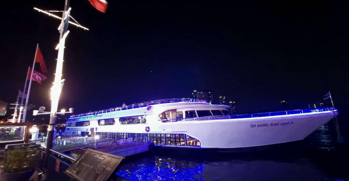 Bangkok: White Orchid Chao Phraya Dinner Cruise - Boarding the White Orchid: comfort, staff flow, and where to stand