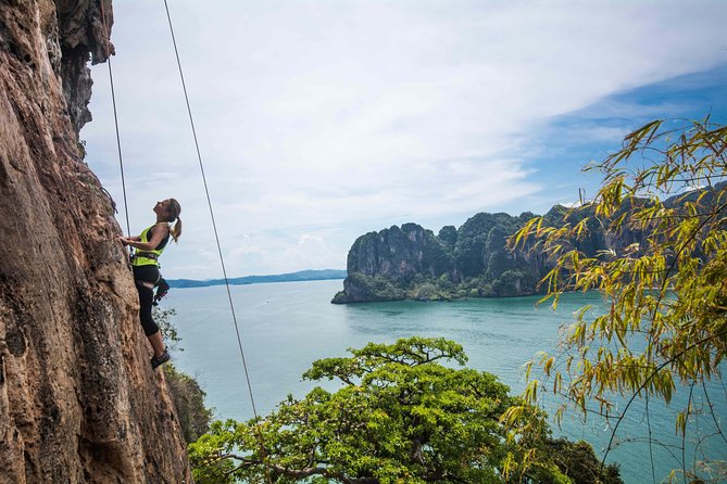 Beginner's Half-Day Rock Climbing Tours at Railay Beach Krabi - Railay beginner climbing: what you’re really doing for 4 hours