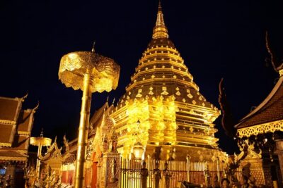 Best seller!! Amazing Night tour, Doi Suthep + Wat umong - Top Must visit! - Getting There Comfortably: Pickup, Van Rules, and Timing