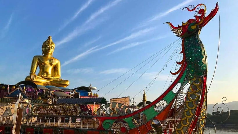 Chiang Mai: Chiang Rai Temples, Golden Triangle & Boat Tour - Baan Dam Museum (Black House): modern art energy in a temple region