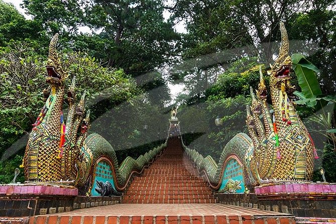 Chiang Mai City and Temples Half-Day Tour - Wat Suan Dok: White Memorial Chedi With Royal Ties