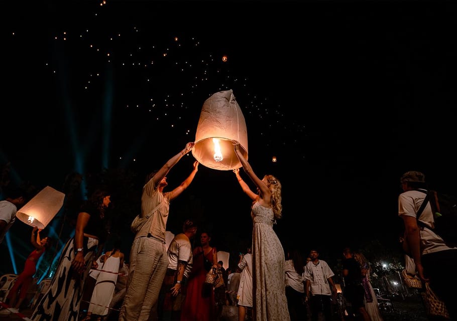 Chiang Mai: Heaven Lantern Festival Ticket with Dinner 2025 - Heaven Lantern Festival, but with the participation level turned up