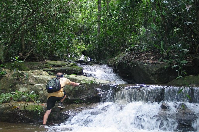 Chiang mai Hike & Downhill Bike Adventure –Suthep National Park - Stop 2: Mon Da Than Waterfall trail head and the steep jungle hike