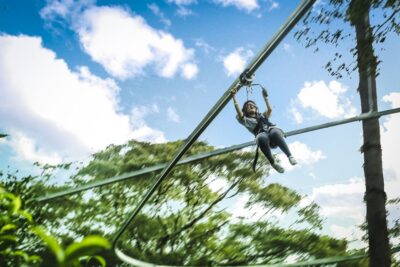 Chiang Mai: Jungle Flight Zip Line Roller Coaster - The zip line course: short runs, long runs, and jungle views