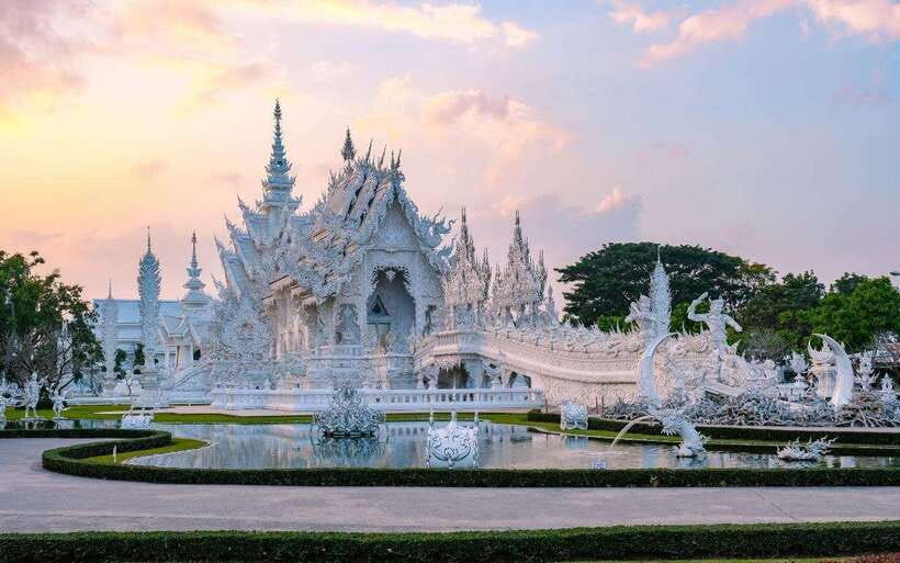 Chiang Mai: Lalita Cafe & White, Blue, Big Buddha Temples - Mae Kachan Hot Springs: A Quick Stretch Break, Not the Main Event