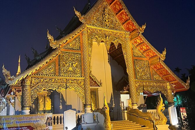 Chiang Mai Temples and Market Tuk-Tuk Evening Night Tour - Dusk Tuk-Tuk Temple Hopping: The 6:30 pm Advantage