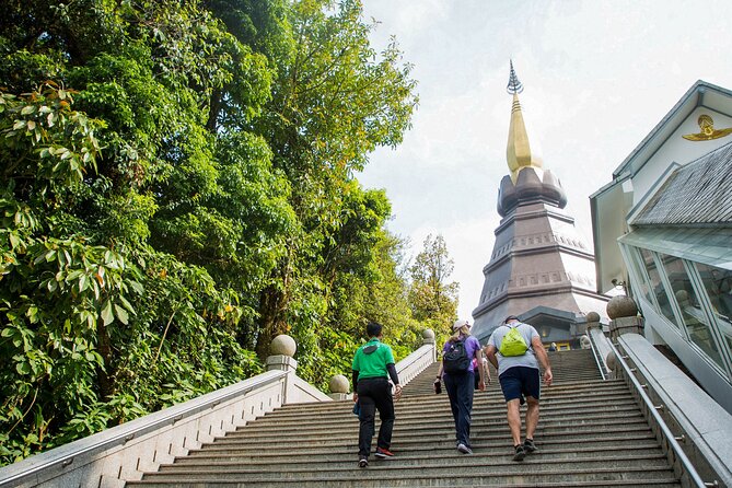 Doi Inthanon National Park Eco-Friendly Full Day Tour - Wachirathan Falls: an 80m waterfall and the rainbow odds
