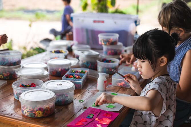 Elephant Jungle Sanctuary: Half Day Afternoon Program - Lunch and creative extras: Thai food, tie-dye, and elephant paper