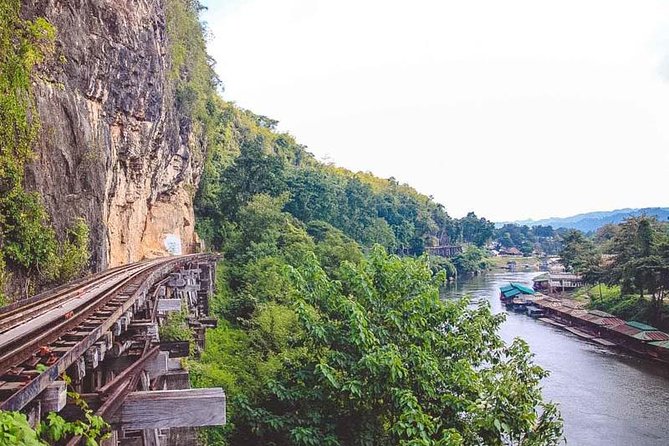 Erawan Waterfall and Elephant Care: Private Tour to Kanchanabur - Tham Kra Sae Bridge cave: a short stop with a haunting setting