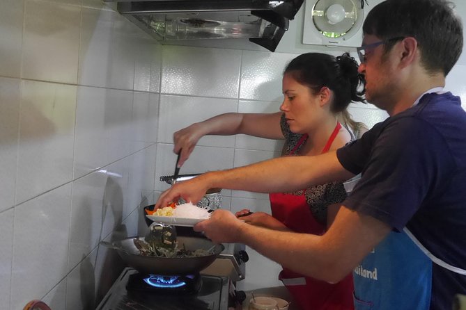 Evening Cooking Class - Entering the Galangal Cooking Studio at 3:30 pm