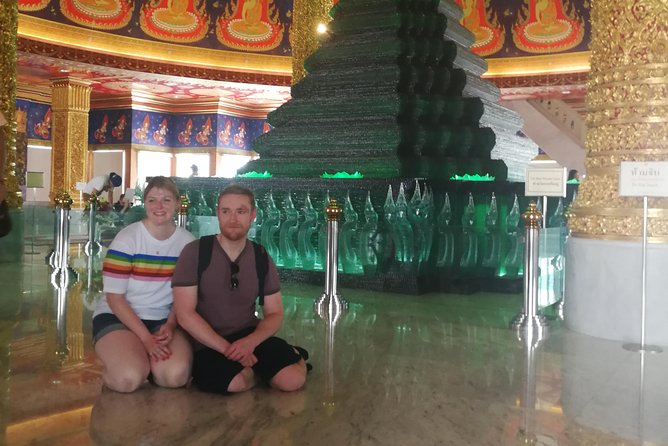Explore Bangkok by Bike & Boat with Lunch - Cycling through back lanes to Wat Khun: a riverside temple pause