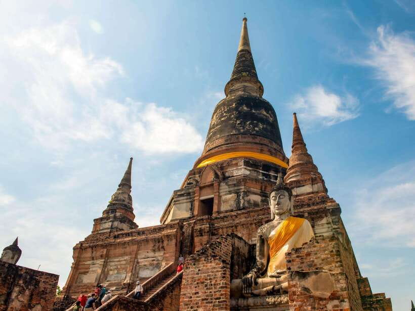 From Bangkok: Ayutthaya Historical Park Guided Day Trip - Wat Mahathat: the famous Buddha head in the tree roots