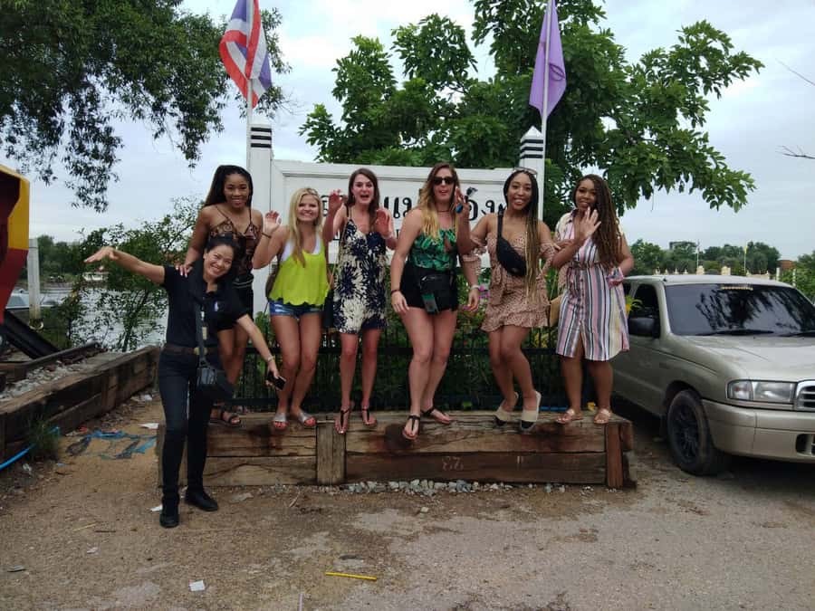 From Bangkok: Floating & Railway Markets Tour & Coconut Farm - The railway market train ride: the moment everyone talks about