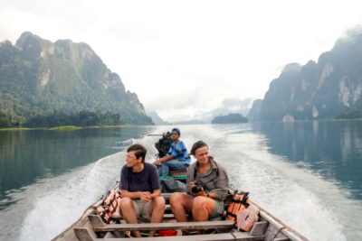 From Khao Lak: Full-Day Cheow Lan Lake with Cave Tour - Bamboo rafting on the Khao Sok River: peaceful water, real jungle energy