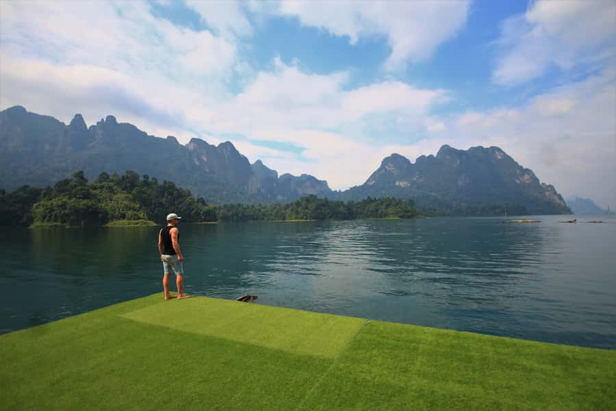 From Khao Lak or Phuket: 2-Day Cheow Lan Lake Tour - Nam Rad Watershed swimming: the “this water is real” stop
