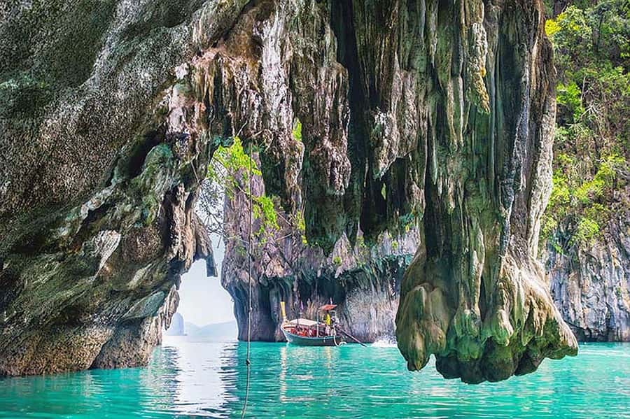 From Khao Lak: Premium James Bond Sunset and Canoe Adventure - Phang Nga Bay sightseeing hour: the intro stop that sets expectations