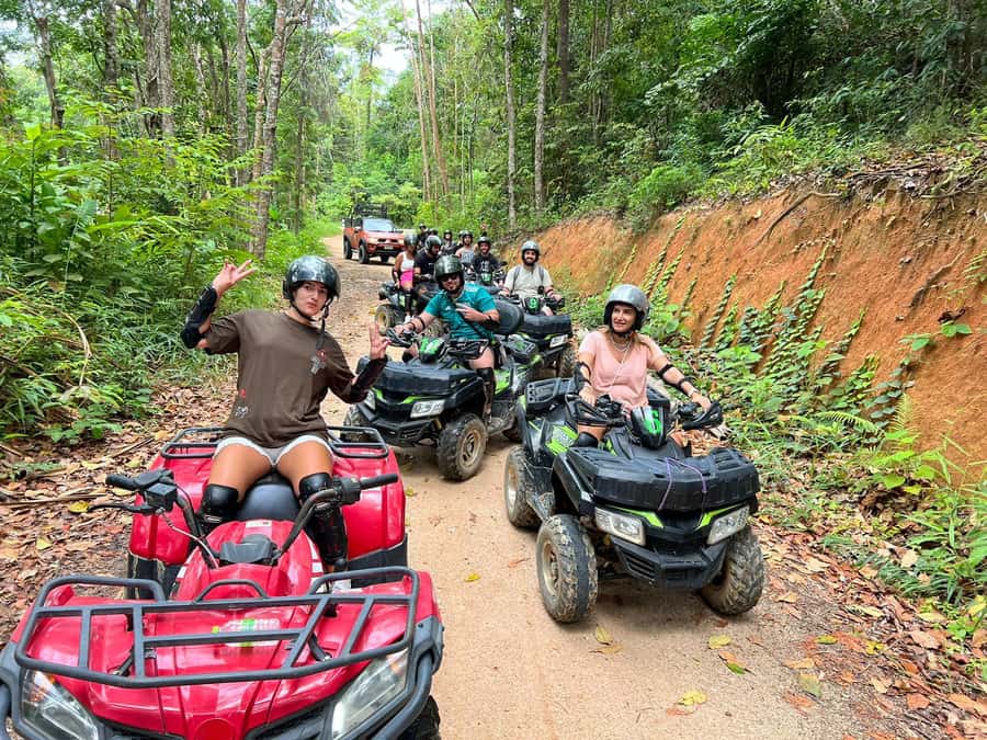 From Ko Pha Ngan: ATV Jungle Adventure Experience - ATV Jungle Adventure on Koh Pha Ngan: the main idea