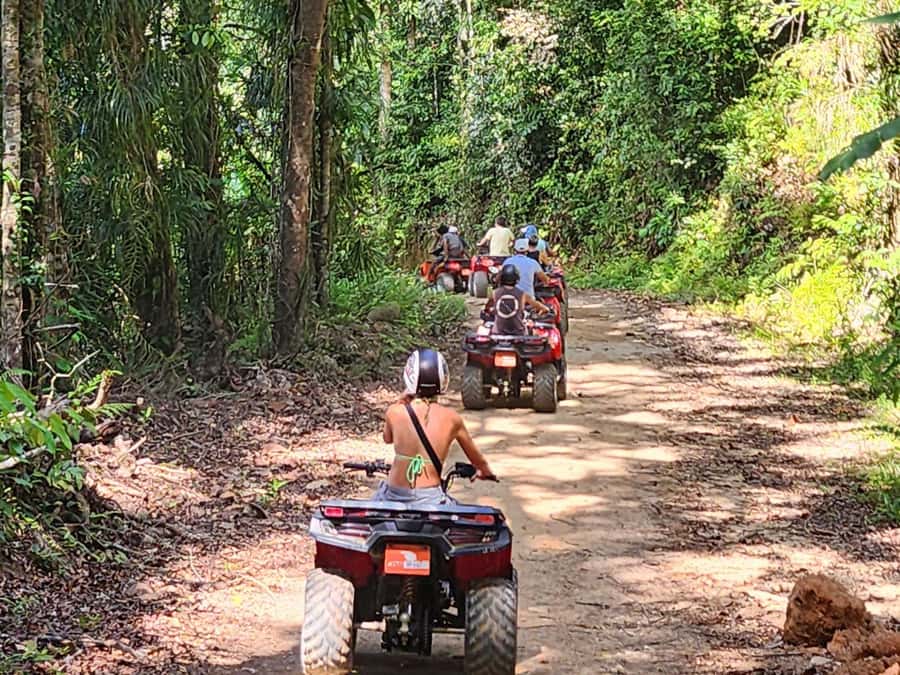 From Ko Pha Ngan: ATV Jungle Adventure Experience - English guide and small-group feel: what that means day-of