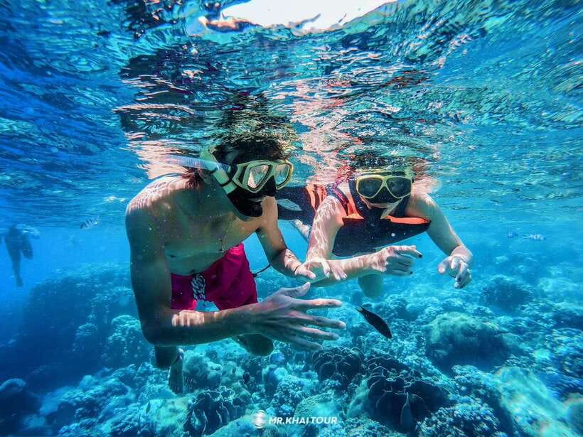 From Koh Chang: 4 Islands Snorkel & Beach Tour by Big Boat - Lunch on Board: Chicken Thai Food, Plus the Extras That Matter