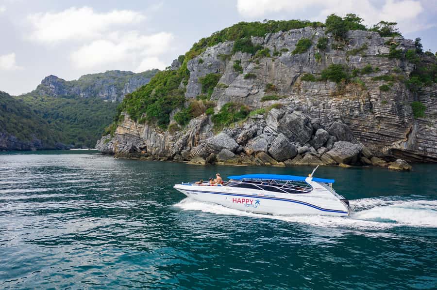 From Koh Samui: Ang Thong Marine Park VIP Small-Group Tour - Koh Phaluai lunch and beach hour: where the day cools down