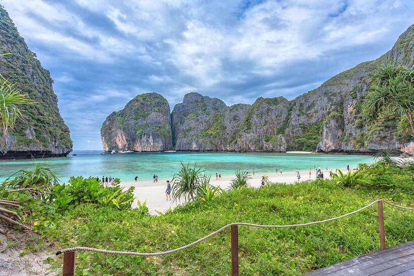 From Krabi: Maya Bay, Bamboo & Phi Phi Islands Day Tour - Viking Cave and Monkey Beach: two quick stops with big atmosphere