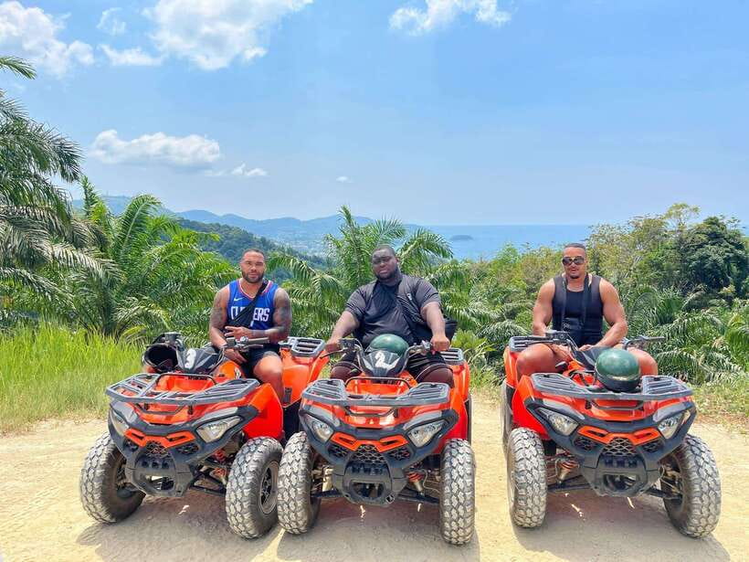 From Phuket: ATV Scenic Routes with Karon and Patong Views - The viewpoint stops: Patong and Karon from high ground