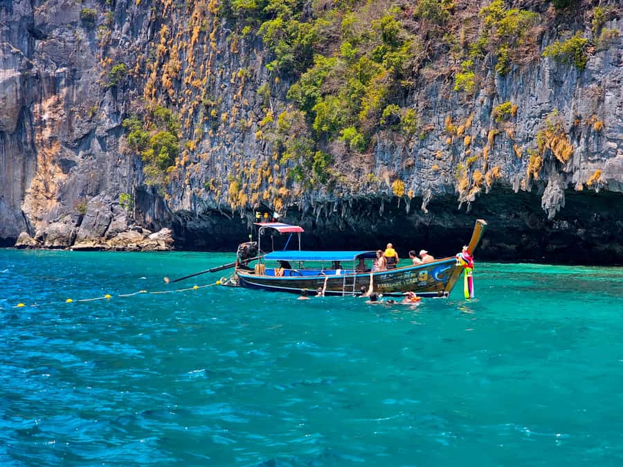 From Phuket: Day Trip to Phi Phi with Private Longtail Tour - Lunch on the Water: Simple, Included, and Timed Well