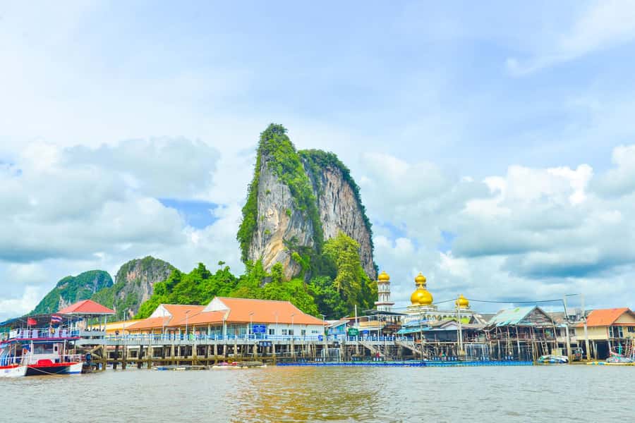 From Phuket: James Bond & Phang Nga Bay Tour by Longtail - Wat Suwan Khuha: The Monkey Cave Temple Warm-Up